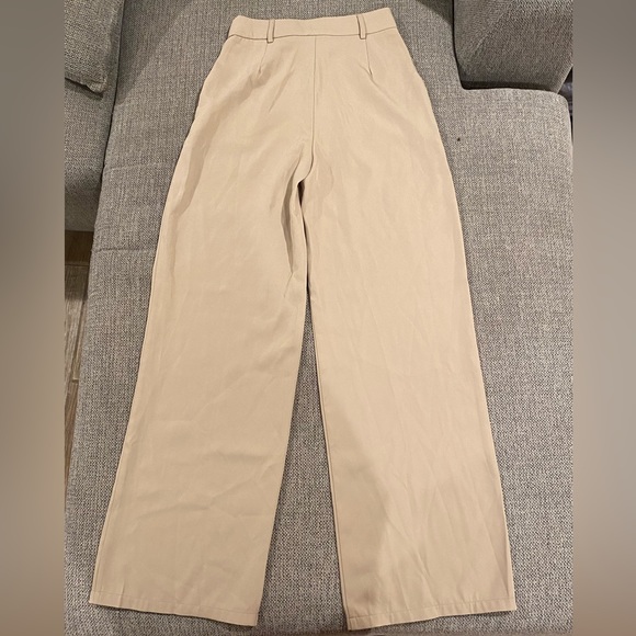 Princess Polly Archer Pants Taupe - Picture 10 of 11